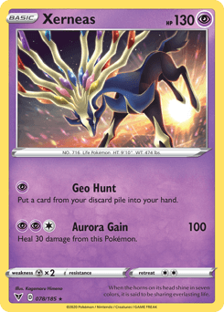 2020 Vivid Voltage Xerneas #78