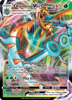 2021 Shining Fates Dhelmise VMAX #10