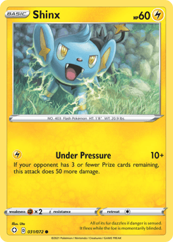 2021 Shining Fates Shinx #31