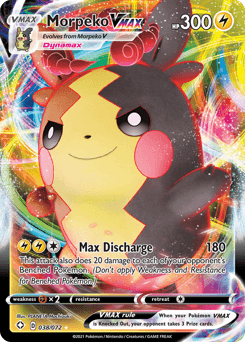 Morpeko VMAX Shining Fates card