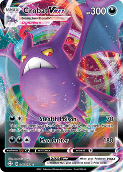 2021 Shining Fates Crobat VMAX #45