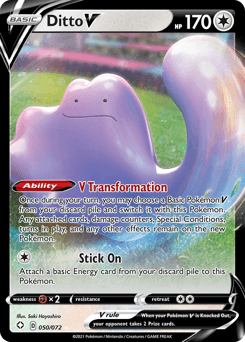 2021 Shining Fates Ditto V #50