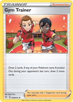 2021 Shining Fates Gym Trainer #59