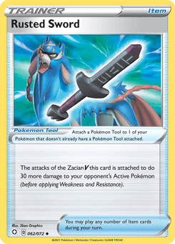 2021 Shining Fates Rusted Sword #62