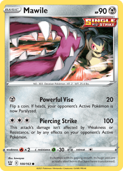 2021 Battle Styles Mawile #100