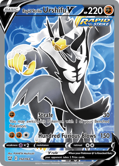 2021 Battle Styles Rapid Strike Urshifu V #152