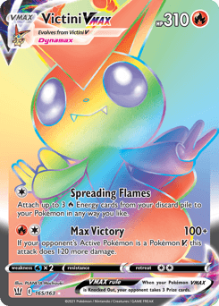 Victini VMAX Battle Styles card