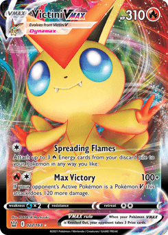 2021 Battle Styles Victini VMAX #22