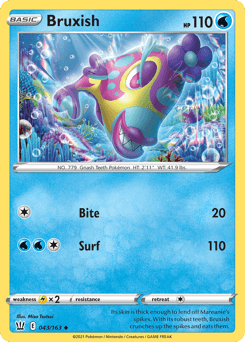 Bruxish Battle Styles card