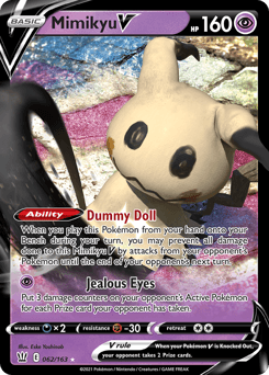 Mimikyu V Battle Styles card