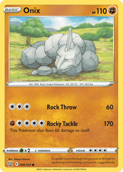 2021 Battle Styles Onix #68