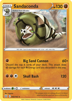2021 Battle Styles Sandaconda #82