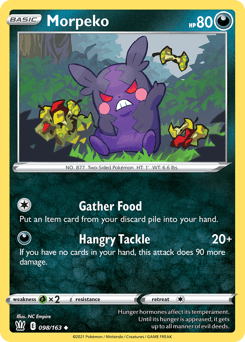 2021 Battle Styles Morpeko #98