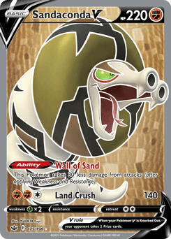 Sandaconda V Chilling Reign card