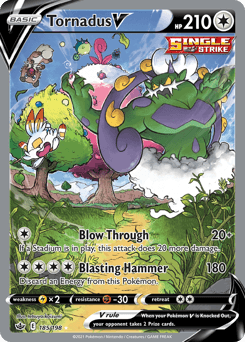 2021 Chilling Reign Tornadus V #185