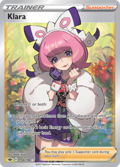 Klara Chilling Reign card