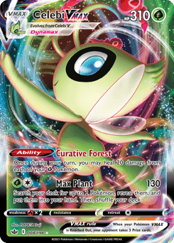2021 Chilling Reign Celebi VMAX #8