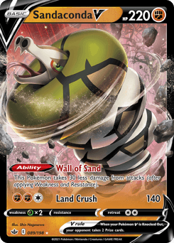 Sandaconda V Chilling Reign card