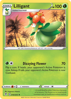 2021 Evolving Skies Lilligant #10