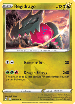 2021 Evolving Skies Regidrago #124