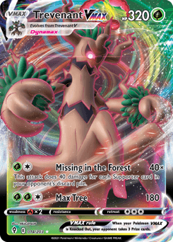 2021 Evolving Skies Trevenant VMAX #14