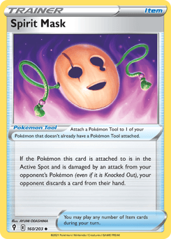 2021 Evolving Skies Spirit Mask #160