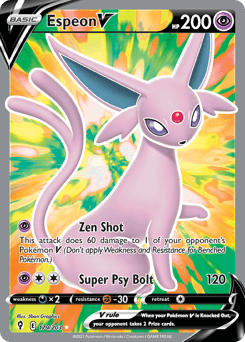 2021 Evolving Skies Espeon V #179