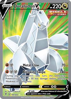 Duraludon V Evolving Skies card