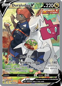 Duraludon V Evolving Skies card