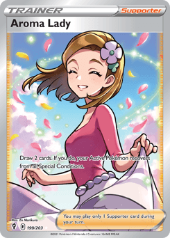 2021 Evolving Skies Aroma Lady #199