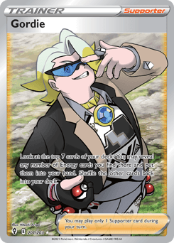Gordie Evolving Skies card