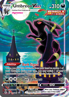 Umbreon VMAX Evolving Skies card