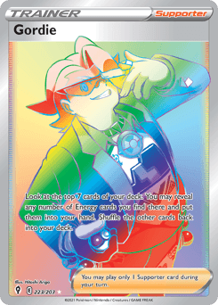 Gordie Evolving Skies card