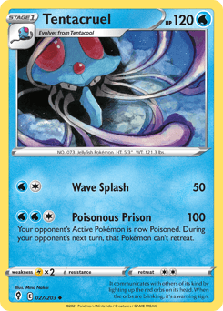 2021 Evolving Skies Tentacruel #27