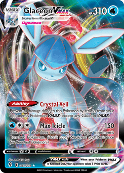 2021 Evolving Skies Glaceon VMAX #41