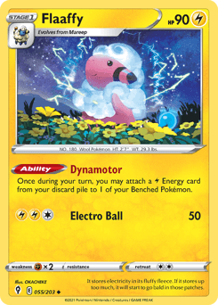 2021 Evolving Skies Flaaffy #55