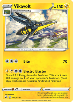 Vikavolt Fusion Strike card