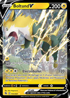 Boltund V Fusion Strike card