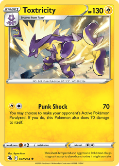 Toxtricity Fusion Strike card