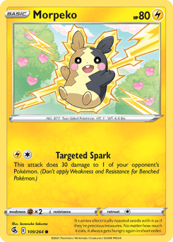 2021 Fusion Strike Morpeko #109