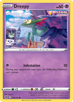 Dreepy Fusion Strike card