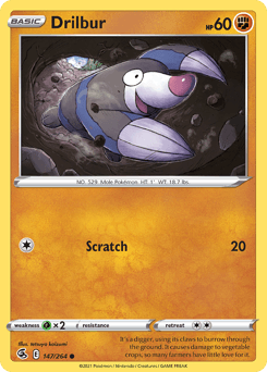 2021 Fusion Strike Drilbur #147