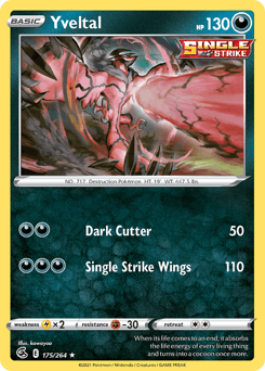 2021 Fusion Strike Yveltal #175