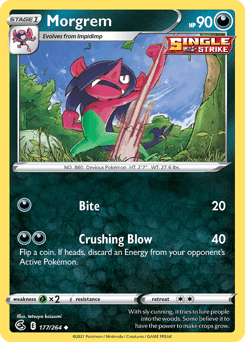 Morgrem Fusion Strike card