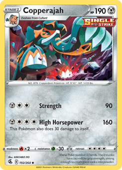Copperajah Fusion Strike card