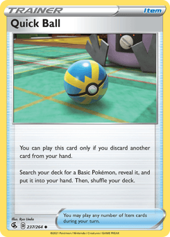 Quick Ball Fusion Strike card