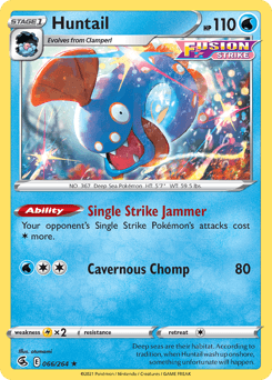 Huntail Fusion Strike card