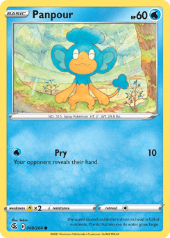 Panpour Fusion Strike card