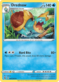 Drednaw Fusion Strike card