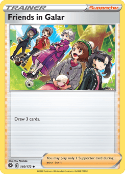2022 Brilliant Stars Friends in Galar #140